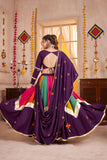 Classic Designer Viscose Cotton Traditional Navratri Lehenga Choli