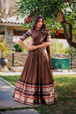 Designer Pure Chanderi Lehenga Set for Women