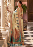 Vanilla Cream Woven Soft Silk Saree