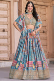Ethereal Elegance Designer Wedding Lehenga Choli Set
