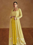 Elegant and Beautifully Hand Embroidered Jacket Sharara Suit - women's fashion mart