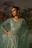 Luxury Soft Net Lehenga With Swarovski And Heavy Embroidery