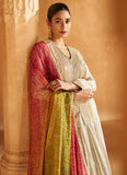 Beautiful Ivory Beige Embroidered Designer Lehenga Kurta - women's fashion mart