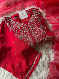 Designer Embroidered kurta pant with dupatta  women's fashion mart