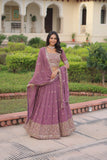 Designer Sequins Embroidered Lehenga Choli For Weddings And Festive Wear
