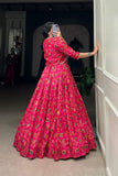 Floral Printed Pink Elegance Wedding Suit -WOMEN FASHION Default Title women's fashion mart