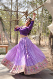 Kalamkari Zari Weaving Work Designer Lehenga Choli - women's fashion mart