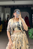 Floral Printed Stylish Designer Lehenga choli