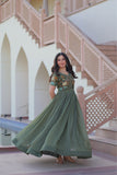 Beautiful Embroidered Designer Crafted Women Gown