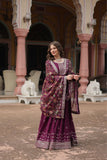 Stunning Sequins Embroidered Work Wedding Anarkali Set - women's fashion mart