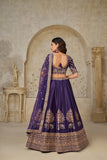 Ivory Grandeur Luxury Zari Embroidered Bridal Lehenga