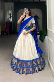 Kalyani Cotton Lehenga Choli Paired With Flowing Georgette Dupatta