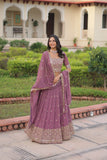 Designer Sequins Embroidered Lehenga Choli For Weddings And Festive Wear