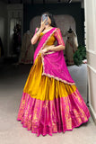 Tarika Narayan Pattu South Indian Lehenga Set