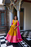 Tarika Narayan Pattu South Indian Lehenga Set