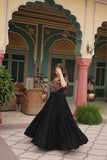 Kutchi Gamthi Work Gown For Navratri - women's fashion mart