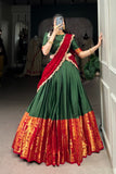 Tarika Narayan Pattu South Indian Lehenga Set