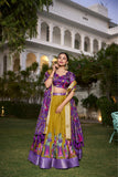 Kalamkari Print Beautiful Lehenga Choli For Woman - women's fashion mart