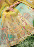 Bright Lime Green Heavy Embroidered Designer Lehenga Set