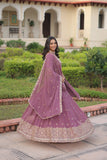 Designer Sequins Embroidered Lehenga Choli For Weddings And Festive Wear