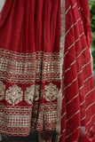 Elegance Style Multi Sequins Embroidered Work Women Gown
