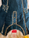 Red embroidered kurta Bottom  with dupatta  women's fashion mart