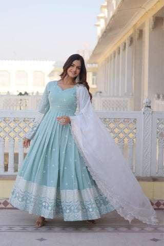 Elevate Your Style with Designer Readymade Gown Collections  women's fashion mart