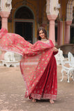 Stunning Sequins Embroidered Work Wedding Anarkali Set - women's fashion mart