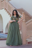 Beautiful Embroidered Designer Crafted Women Gown