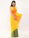 Crafted from the finest handwoven Khadi cotton Saree -Saree Default Title women's fashion mart