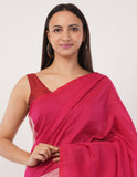 Crafted from the finest handwoven Khadi cotton Saree -Saree Default Title women's fashion mart