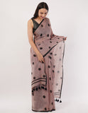 handloom mul cotton saree -Saree Default Title women's fashion mart