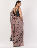 handloom mul cotton saree -Saree Default Title women's fashion mart
