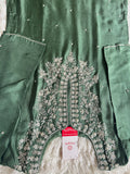Designer Embroidered kurta pant with dupatta  women's fashion mart