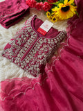 Designer Embroidered kurta pant with dupatta  women's fashion mart
