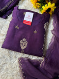 Designer Embroidered kurta set with dupatta  women's fashion mart