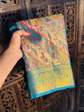 Dharmavaram Silk Sarees with Exquisite Leheriya Meenakari Weaving -silk saree Orange / free size women's fashion mart