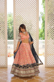 Dyeable Pure Viscose Jacquard fabric Lehenga Choli &Dupatta Set -Lehenga Choli Set White women's fashion mart