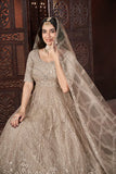 Chiku Color Embroidered Net Fabric Long Gown – Perfect for Festive Occasions -Gown M women's fashion mart