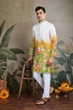 Printed with Hand Mirror Work Kurta for Mens  women's fashion mart