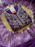 Designer Embroidered kurta pant with dupatta  women's fashion mart