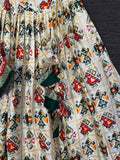 Green Color Foil And Printed Pure Cotton Lehenga Choli With Leheriya Bandhej Dupatta