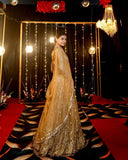 Sabyasachi Designer brown Lehenga Choli Embellished With Beautiful Shimmer Dori Work Wedding Lehenga Choli Party Wear Lehenga Choli | Ready To Wear  women's fashion mart