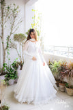 Maxi Long Flare with Lace Border Set with Dupatta Set -Clothing XS [34] / Black women's fashion mart