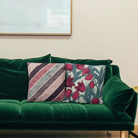 Motley Cushion Cover Set Of 2 16"X16" - women's fashion mart