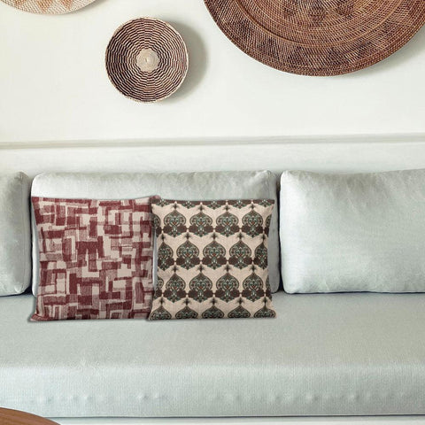 Habitual Cushion Cover Set Of 2 16"X16" - women's fashion mart