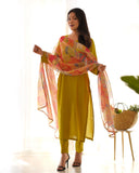 Amazing Pure Viscous Straight Kutta Pant Suit -Salwar Kameez Sea Green / XS women's fashion mart