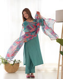 Amazing Pure Viscous Straight Kutta Pant Suit -Salwar Kameez Sea Green / XS women's fashion mart