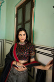 Amazing Tussar Silk Kashmiri Printed Foil Worked Lehenga Choli - women's fashion mart