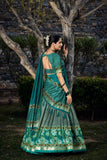 Wear Tussar Silk Floral Printed Lehenga Choli Set -Lehenga Choli Semi Stitched women's fashion mart